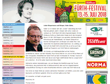 Tablet Screenshot of fuerth-festival.com